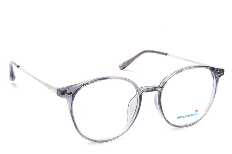 Round Full Rim Eyewear TR Sheet Unisex