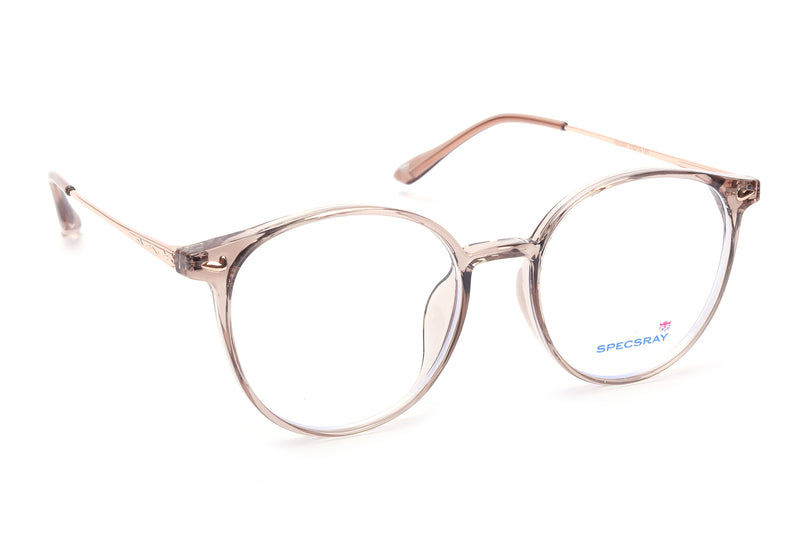 Round Full Rim Eyewear TR Sheet Unisex