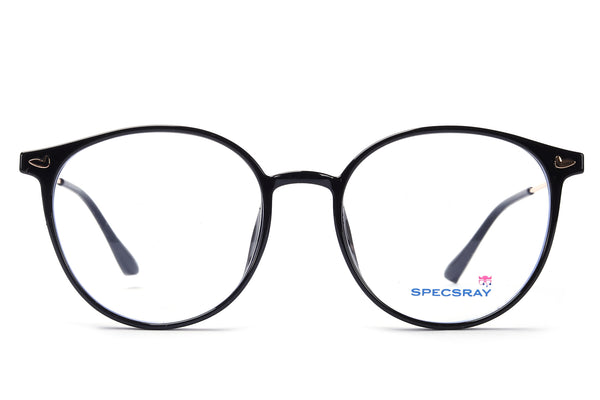 Round Full Rim Eyewear TR Sheet Unisex