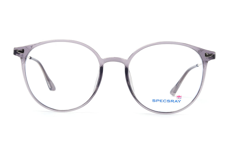 Round Full Rim Eyewear TR Sheet Unisex