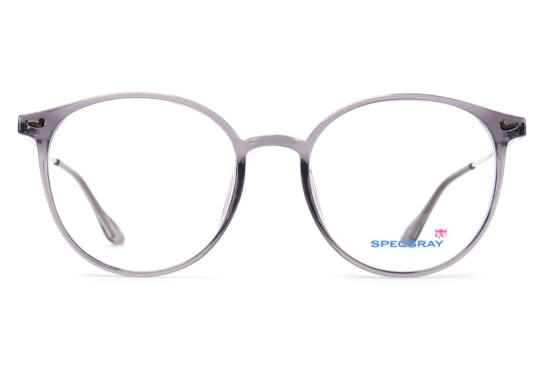 Round Full Rim Eyewear TR Sheet Unisex