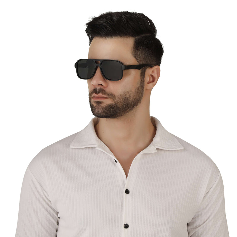Square Full Rim Sunglasses For Men