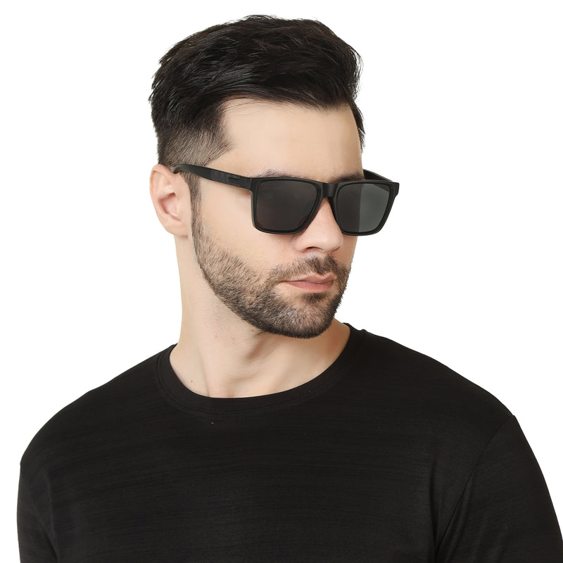 Square Full Rim Polarized Sunglasses For Men
