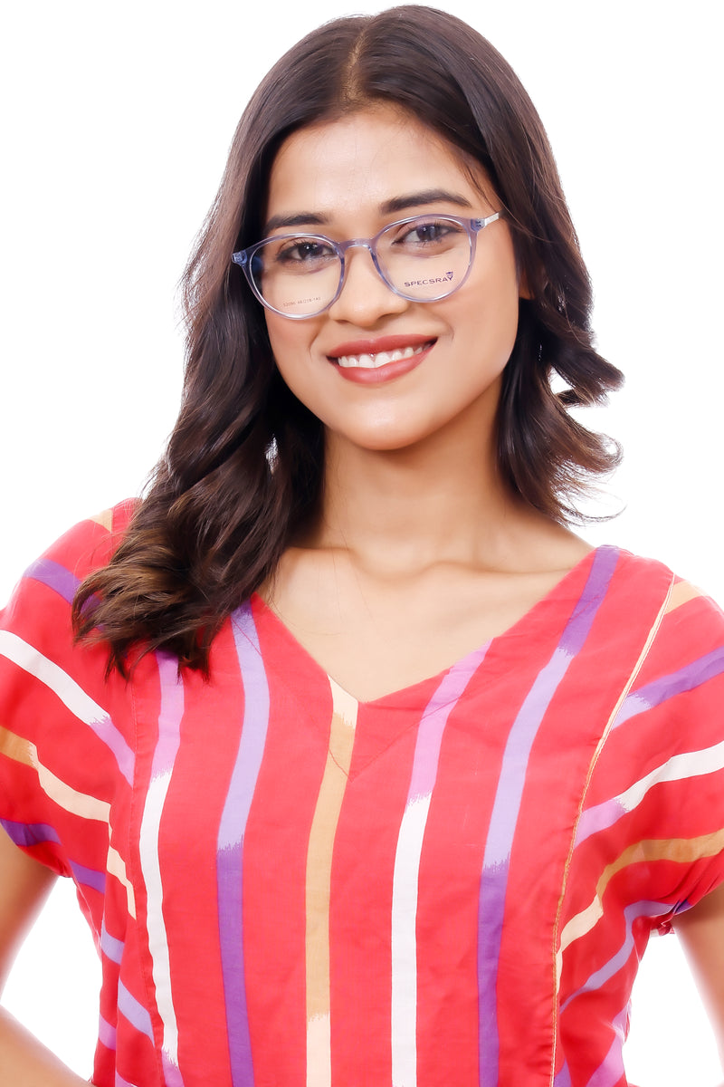 Round Full Rim Eyewear Acetate Unisex