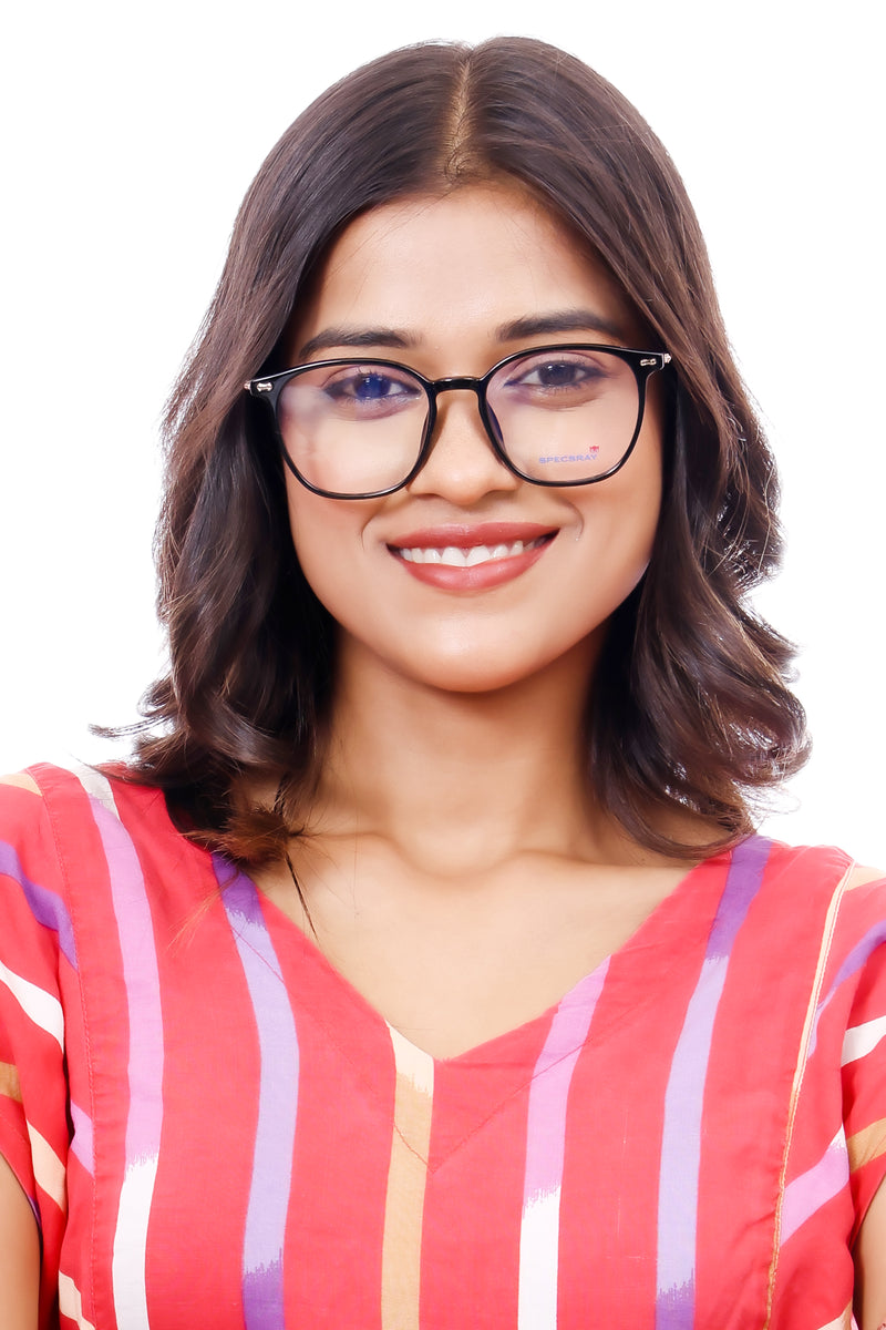 Square Full Rim Eyeglasses For Men And Women
