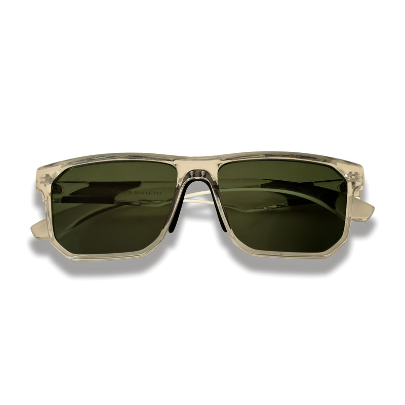 Rectangle Full Rim Sunglasses For Men