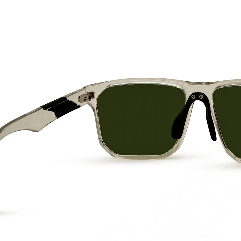Rectangle Full Rim Sunglasses For Men