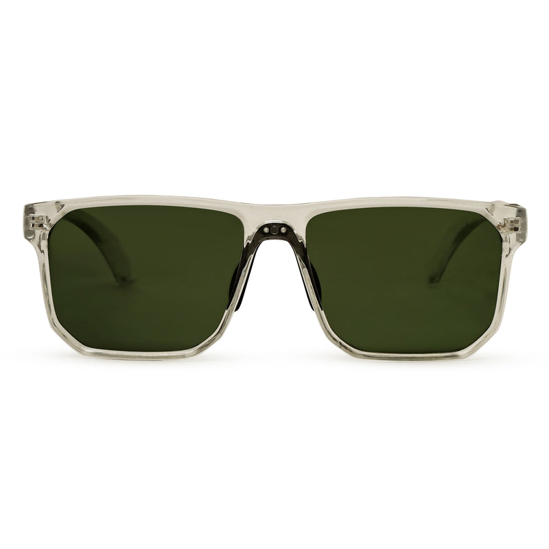 Rectangle Full Rim Sunglasses For Men