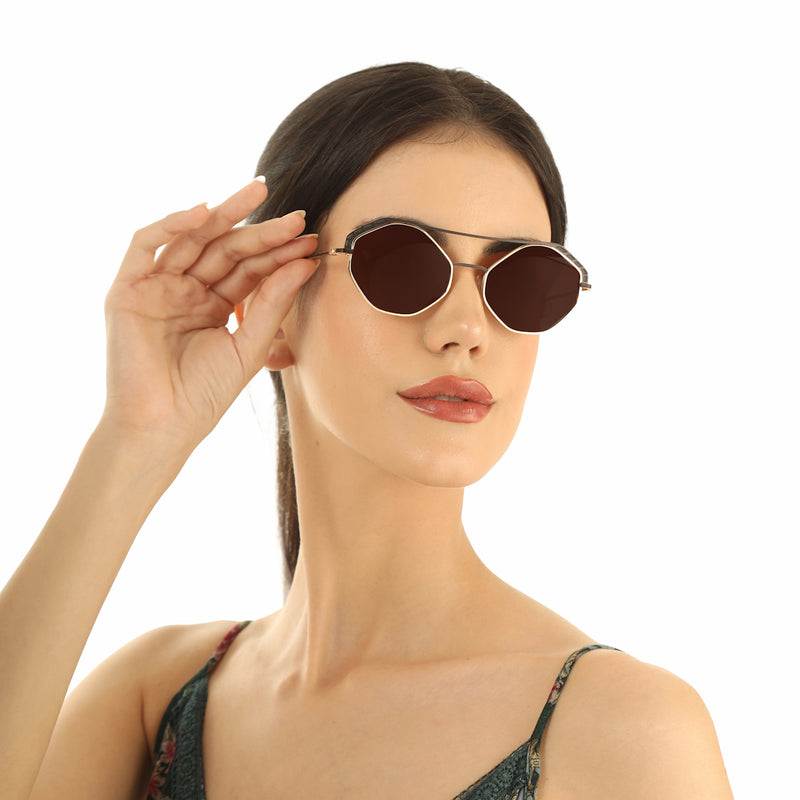 Cateye Full Rim Sunglasses For Women