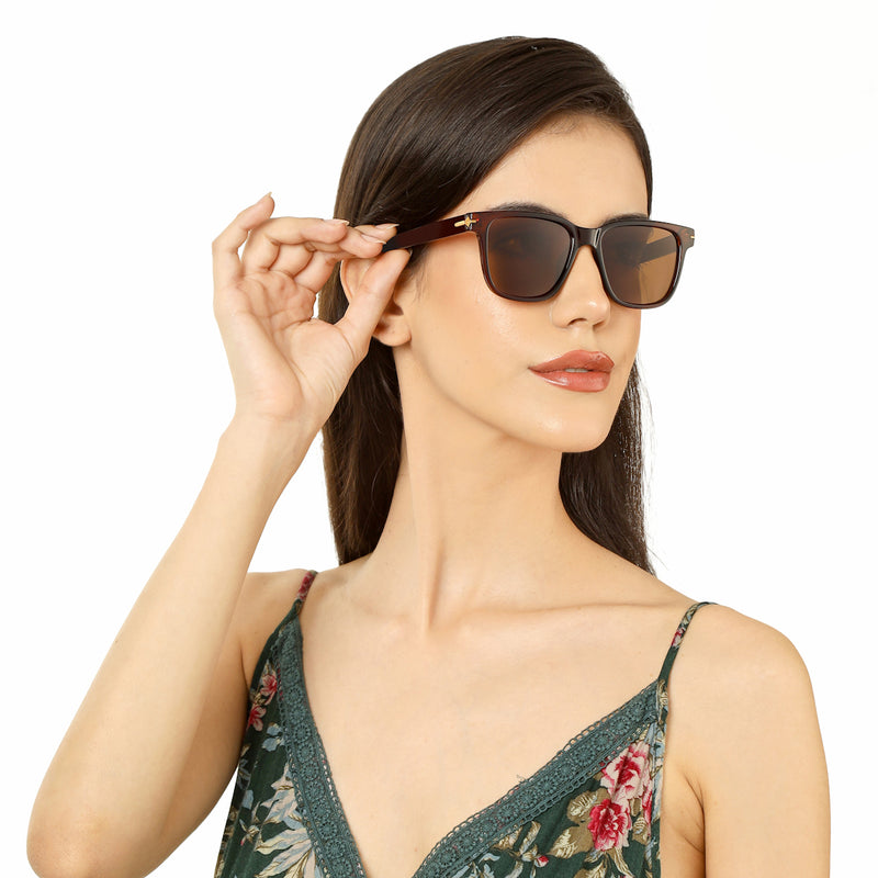 Square Full Rim Sunglasses For unisex