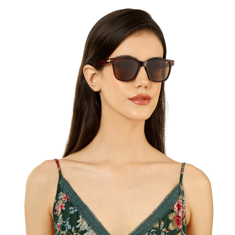 Square Full Rim Sunglasses For unisex