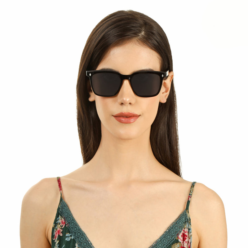 Square Full Rim Polarized Sunglasses For UNISEX