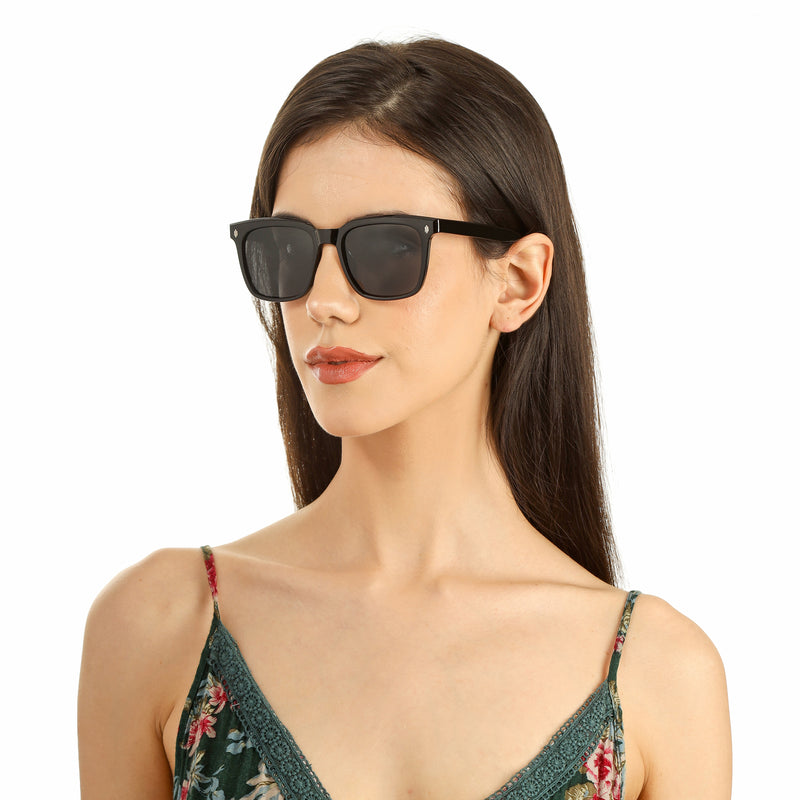 Square Full Rim Polarized Sunglasses For UNISEX