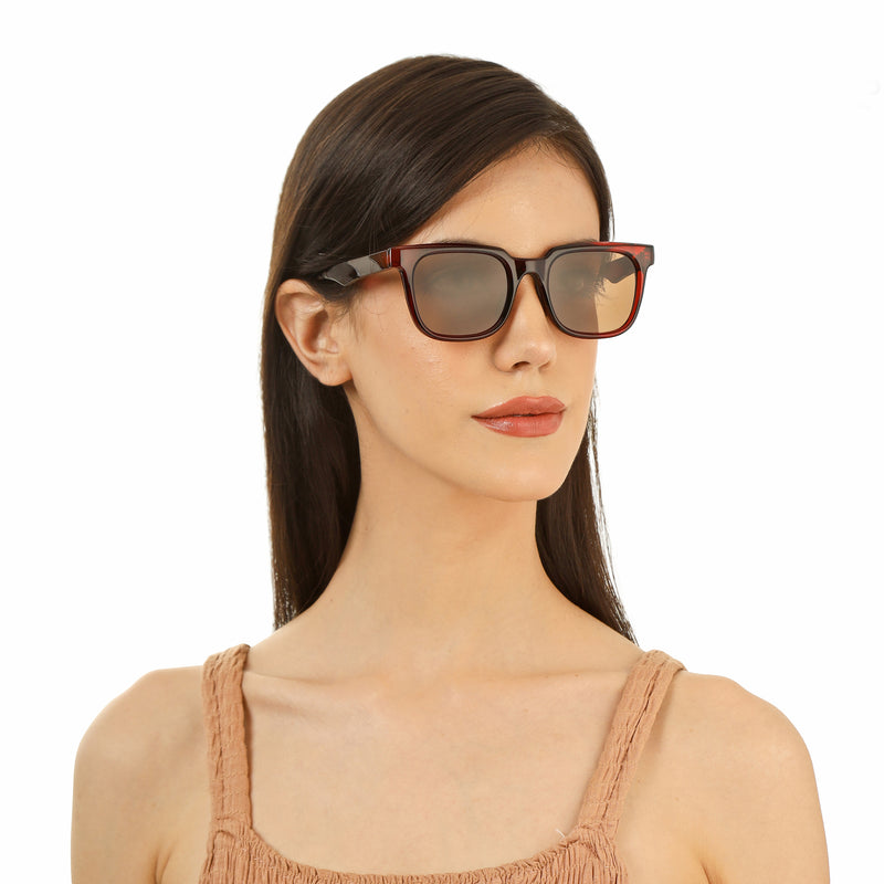 Square Full Rim Sunglasses For unisex
