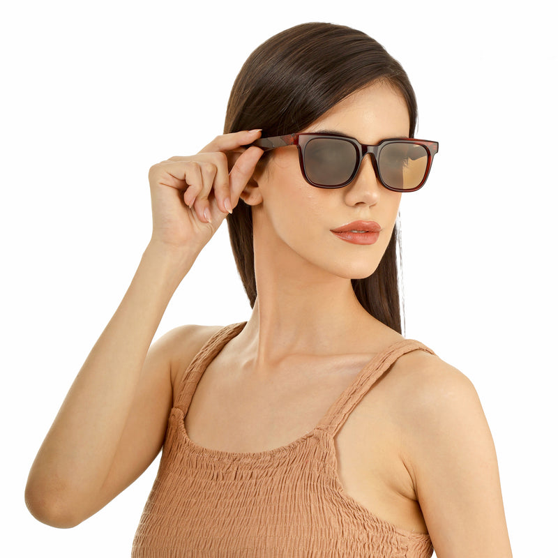 Square Full Rim Sunglasses For unisex