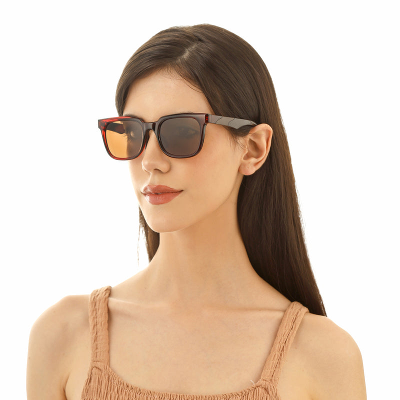 Square Full Rim Sunglasses For unisex
