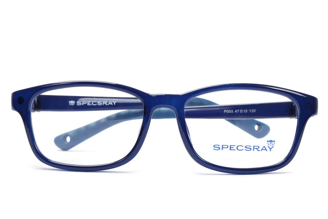 Rectangle Full Rim Eyewear Silicon Kids