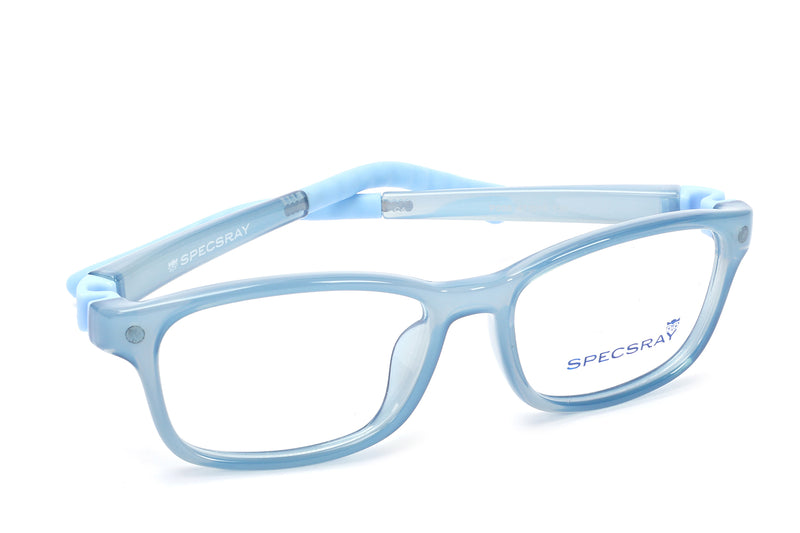 Rectangle Full Rim Eyewear Silicon Kids