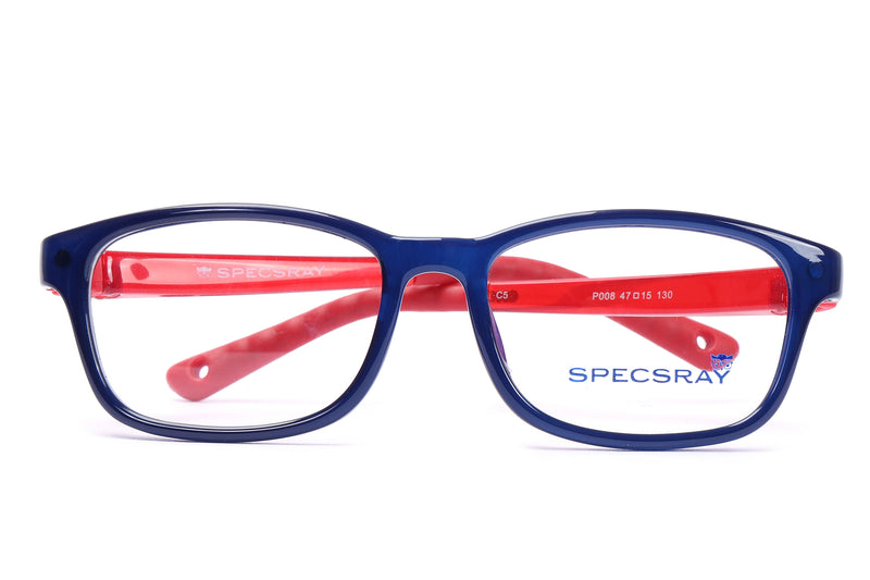 Rectangle Full Rim Eyewear Silicon Kids