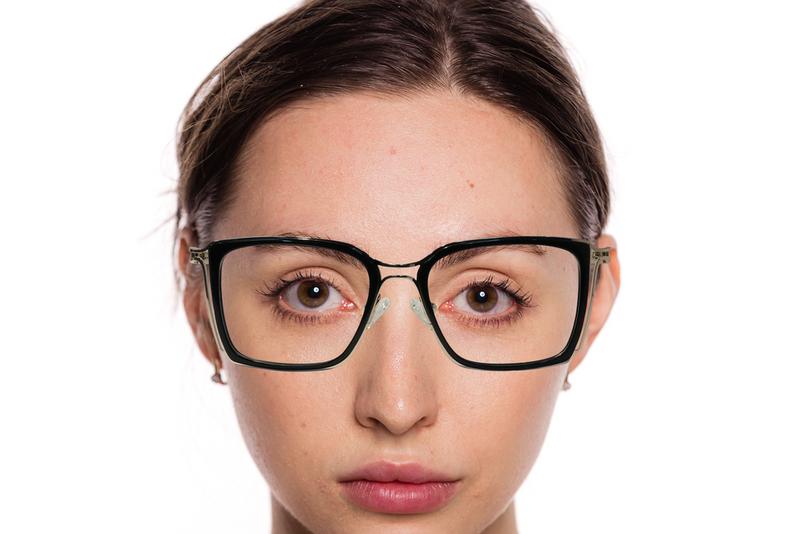 Square Full Rim Eyeglasses For Women