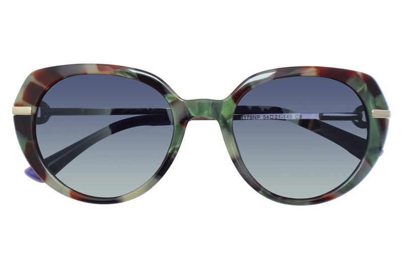 Cateye Full Rim Acetate Sunglasses for Women