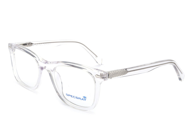 Square Full Rim Eyewear Acetate Male
