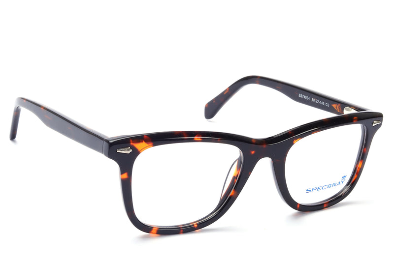Square Full Rim Eyewear Acetate Male
