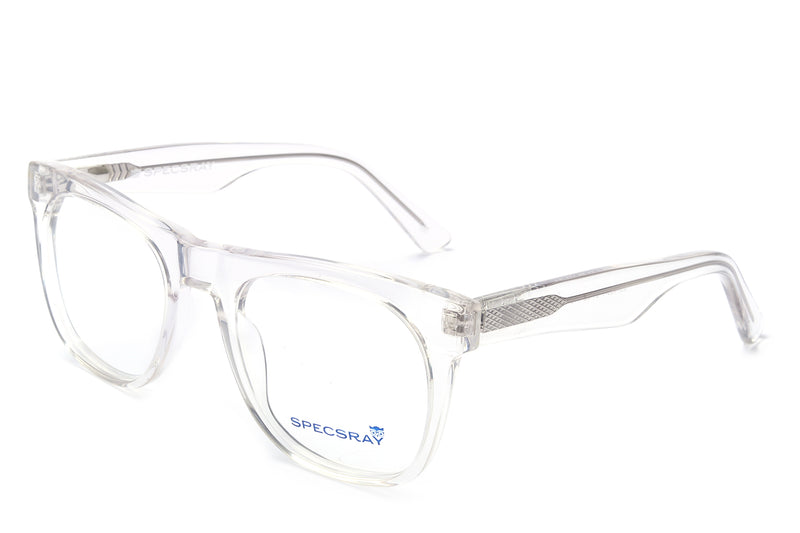 Square Full Rim Eyewear Acetate Male