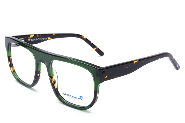 Square Full Rim Eyewear Acetate Male