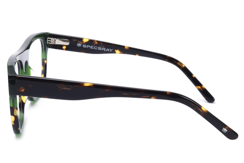 Square Full Rim Eyewear Acetate Male