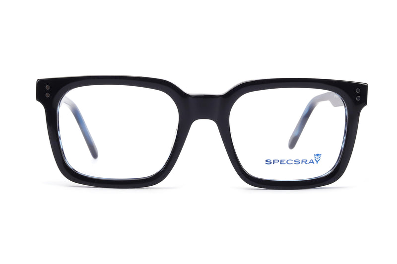 Square Full Rim Eyewear Acetate Male