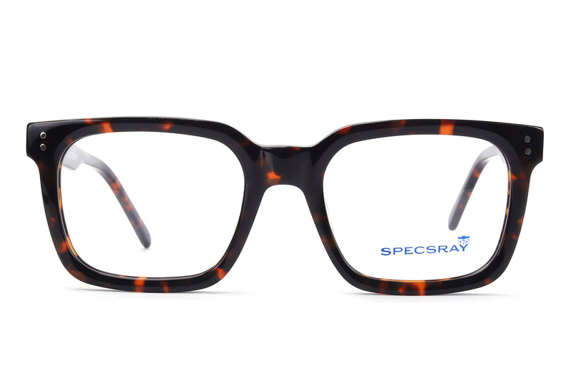 Square Full Rim Eyewear Acetate Male