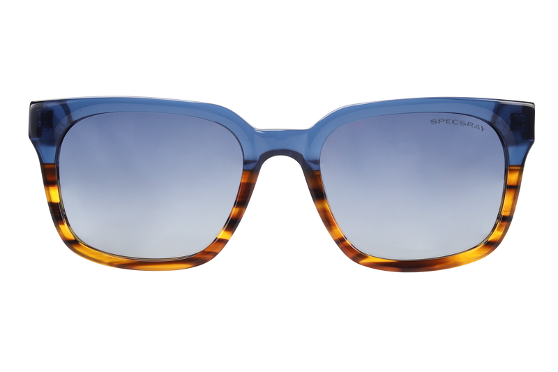 Square Full Rim Sunglasses Acetate