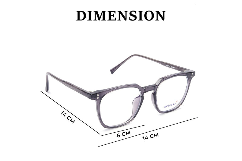 Square Full Rim Computer glasses For Men