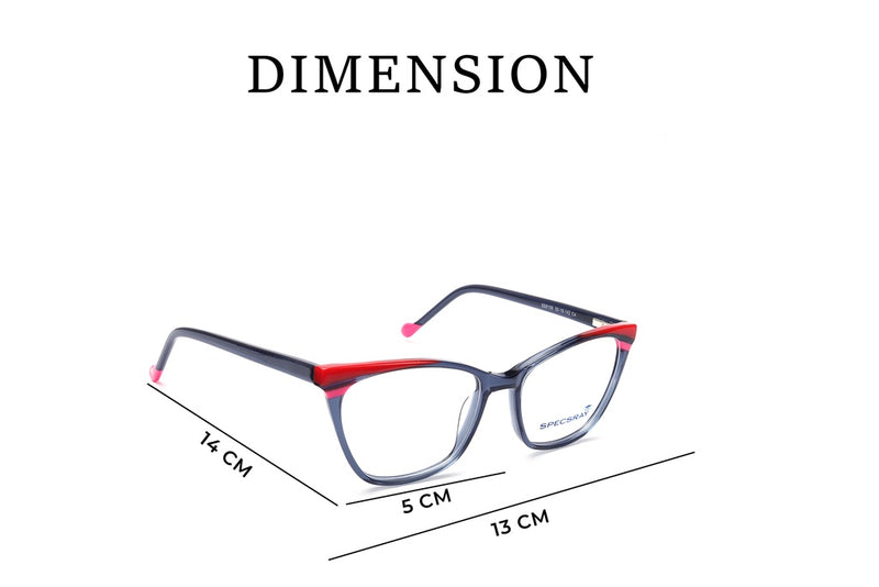 Cateye Full Rim Eyeglasses For Women