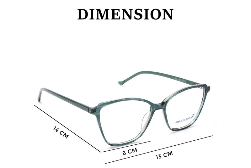 Cateye Full Rim Eyeglasses For Women