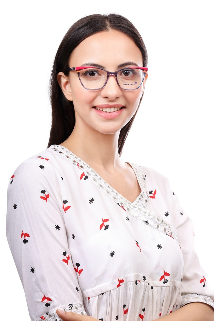 Cateye Full Rim Eyeglasses For Women