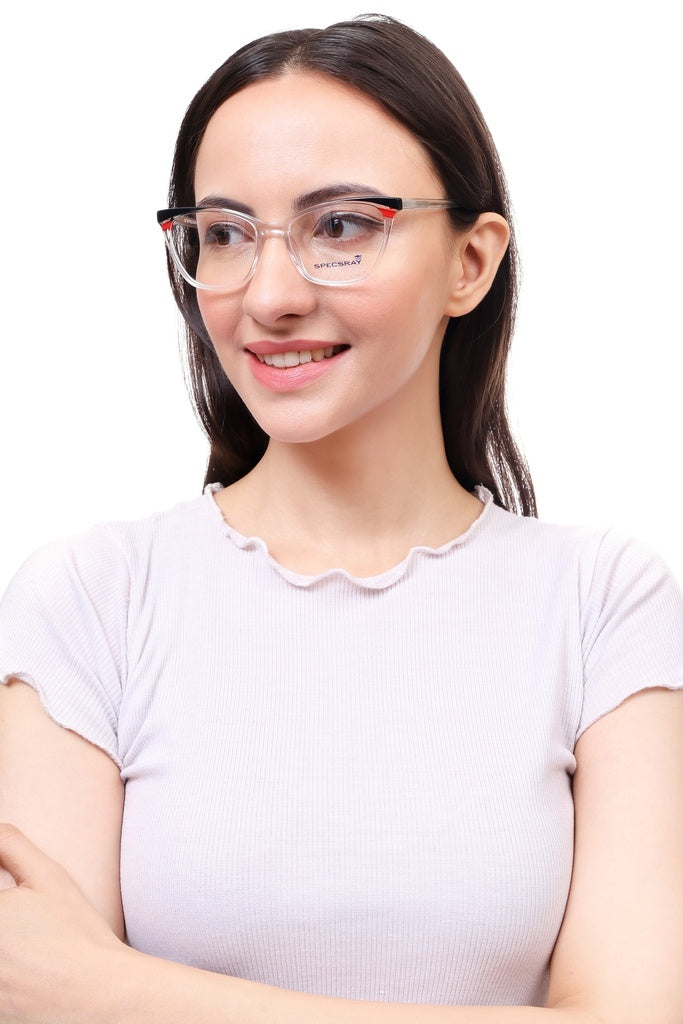 Cateye Full Rim Eyeglasses For Women