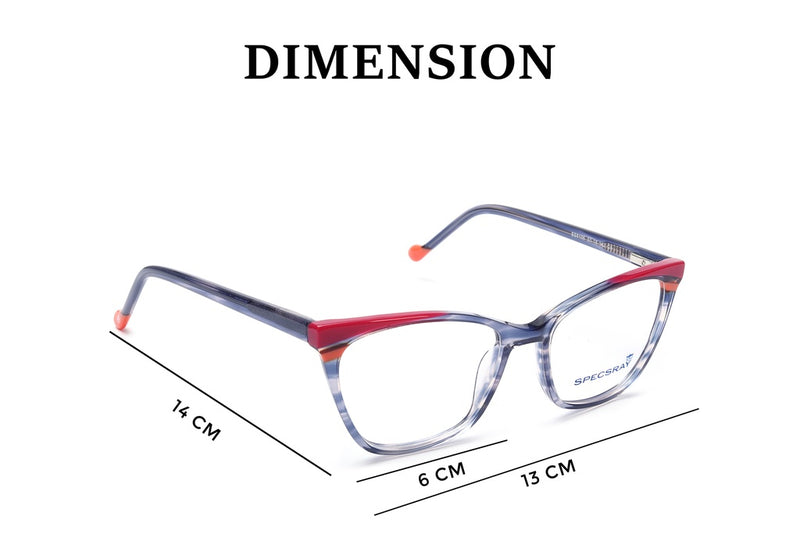 Cateye Full Rim Eyeglasses For Women