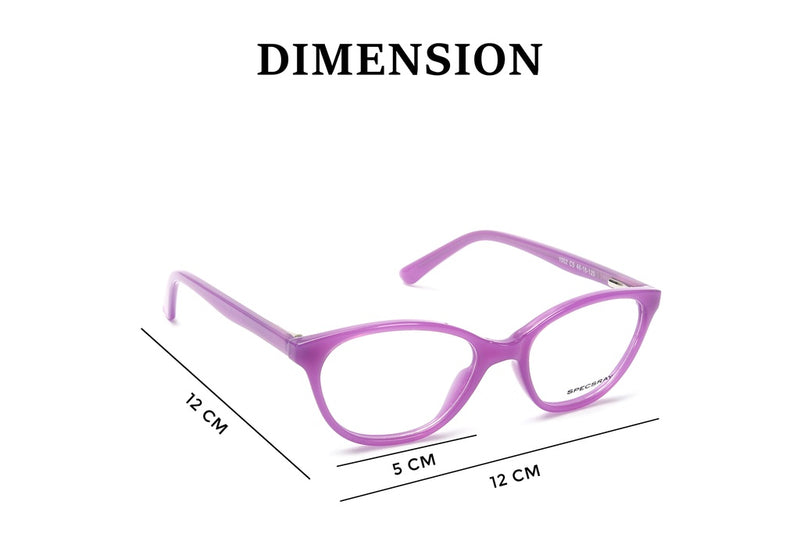 Cateye Full Rim Eyeglasses For Kids