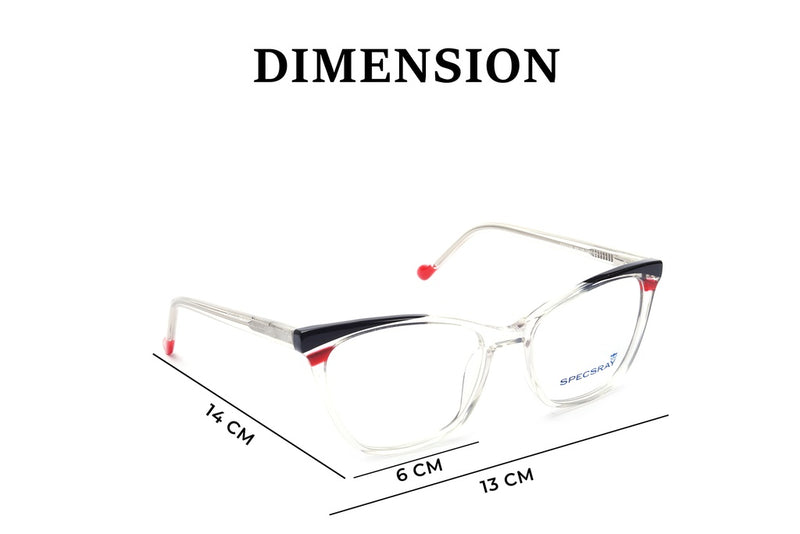 Cateye Full Rim Eyeglasses For Women