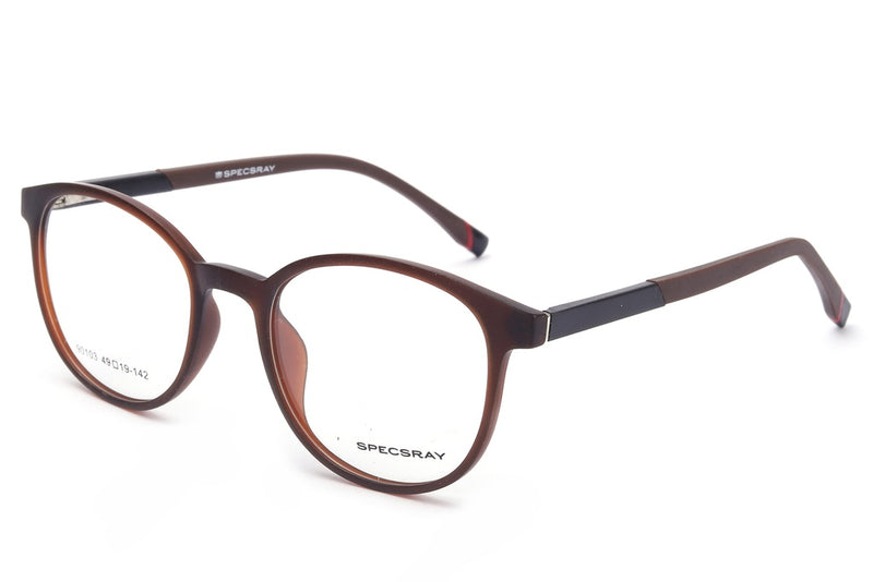 Round Full Rim Eyeglasses For Men And Women