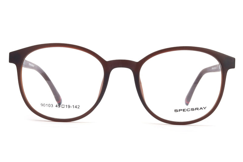 Round Full Rim Eyeglasses For Men And Women