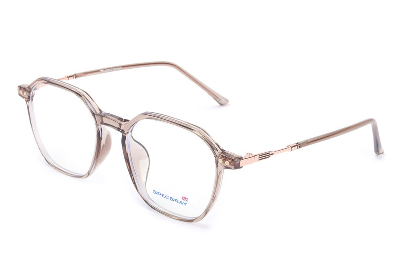 Hexagon Full Rim Eyeglasses For Men And Women