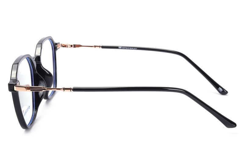 Hexagon Full Rim Eyeglasses For Men And Women