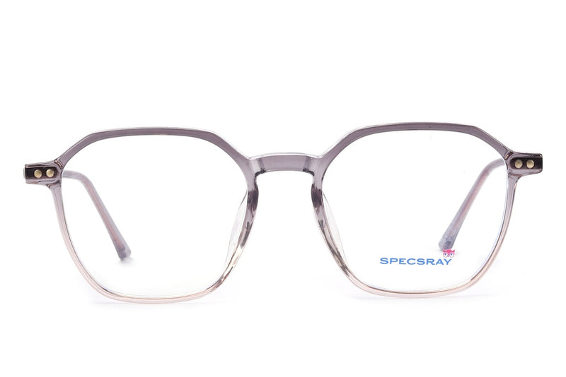 Hexagon Full Rim Eyeglasses For Men And Women