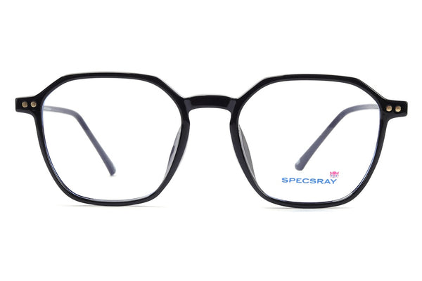 Hexagon Full Rim Eyeglasses For Men And Women
