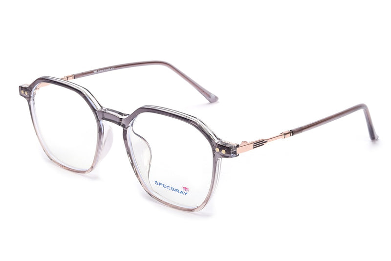 Hexagon Full Rim Eyeglasses For Men And Women