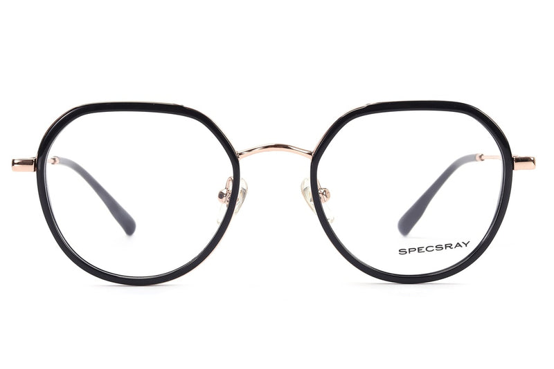 Hexagon Full Rim Eyeglasses For Men And Women