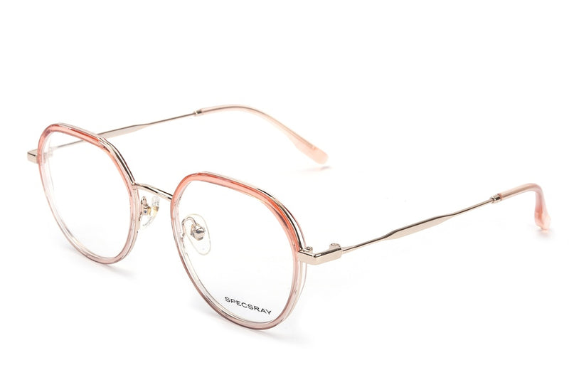 Hexagon Full Rim Eyeglasses For Men And Women